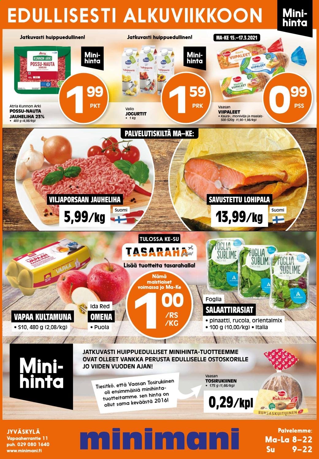 Minimani tarjoukset - 15.03.2021 - 17.03.2021. Sivu 1