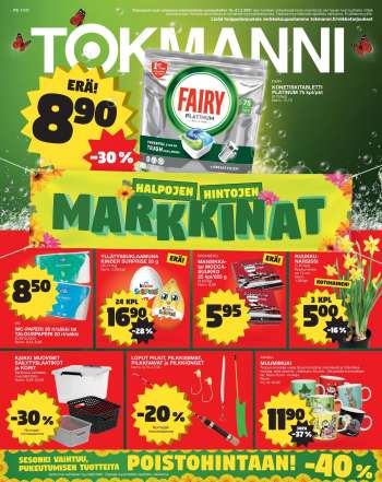 Tokmanni tarjoukset  - 15.03.2021 - 21.03.2021.
