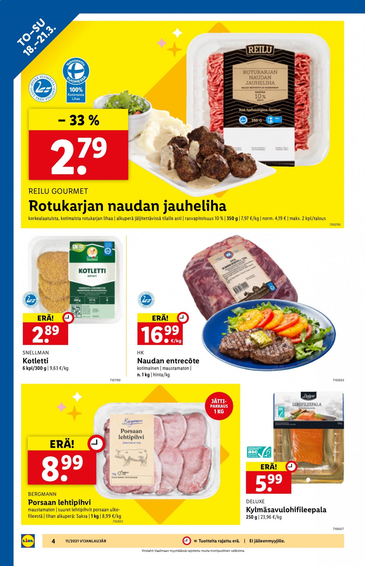 Lidl tarjoukset - 18.03.2021 - 24.03.2021. Sivu 4