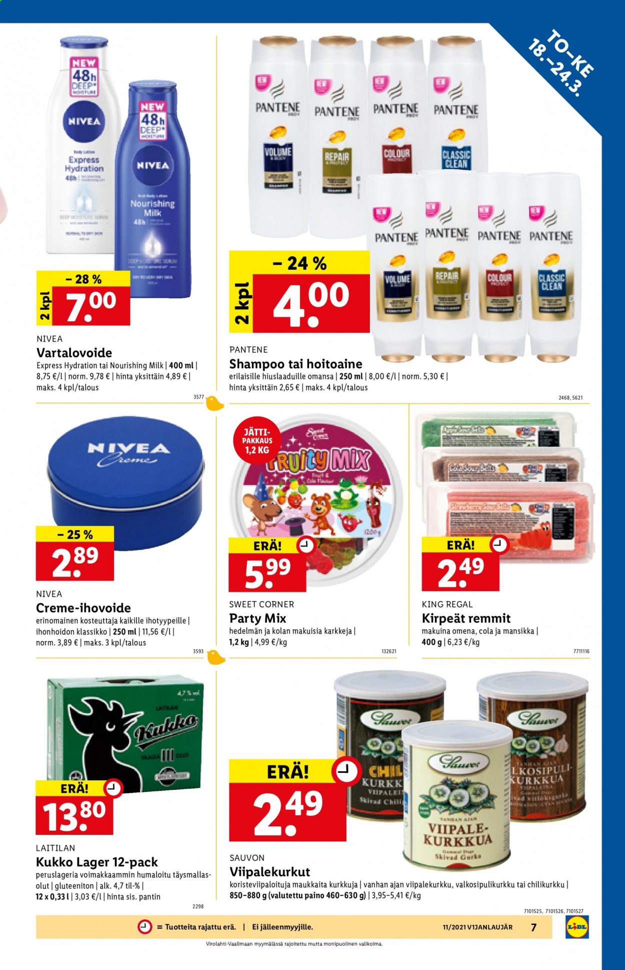 Lidl tarjoukset - 18.03.2021 - 24.03.2021. Sivu 7