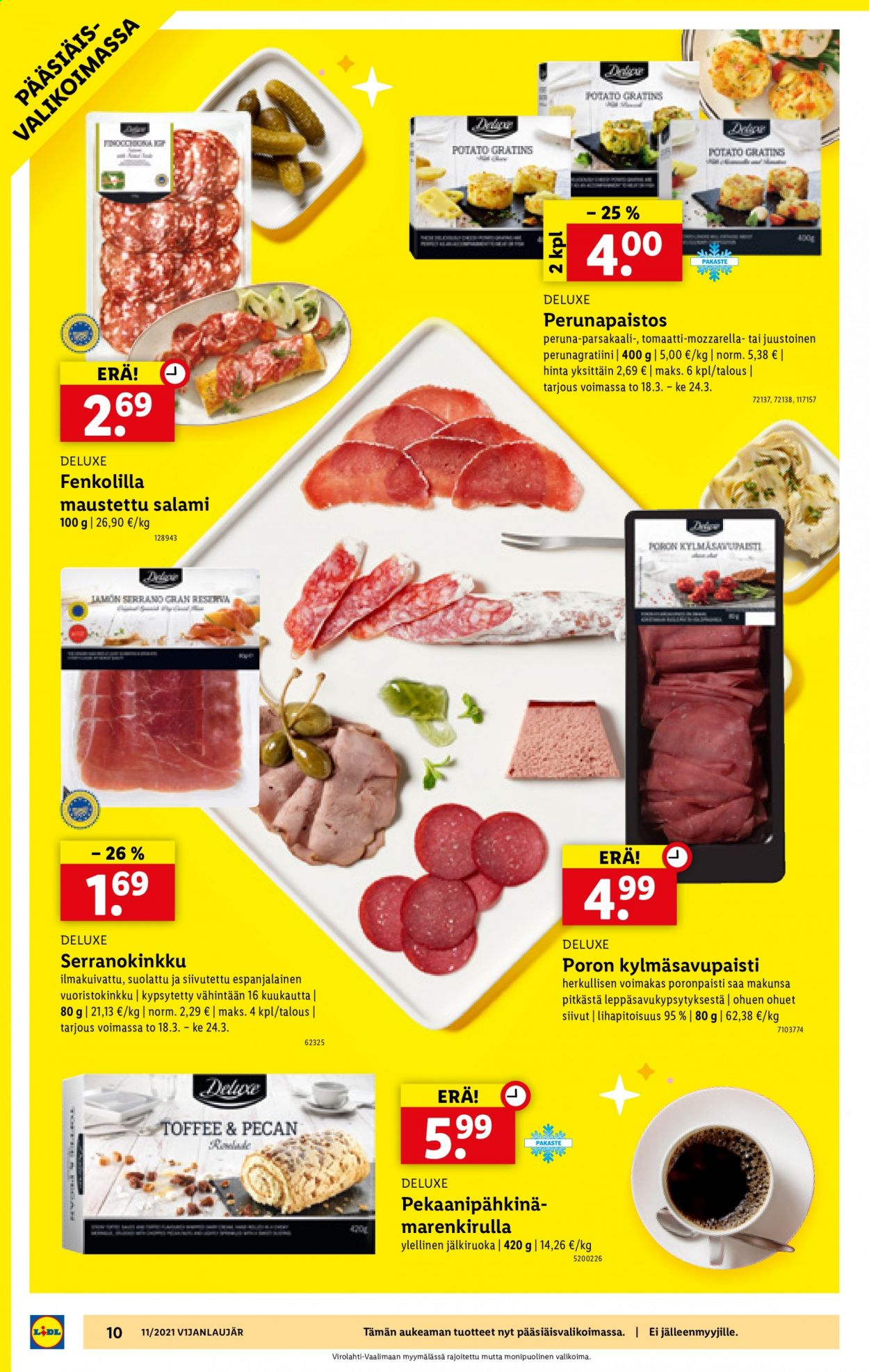 Lidl tarjoukset - 18.03.2021 - 24.03.2021. Sivu 10