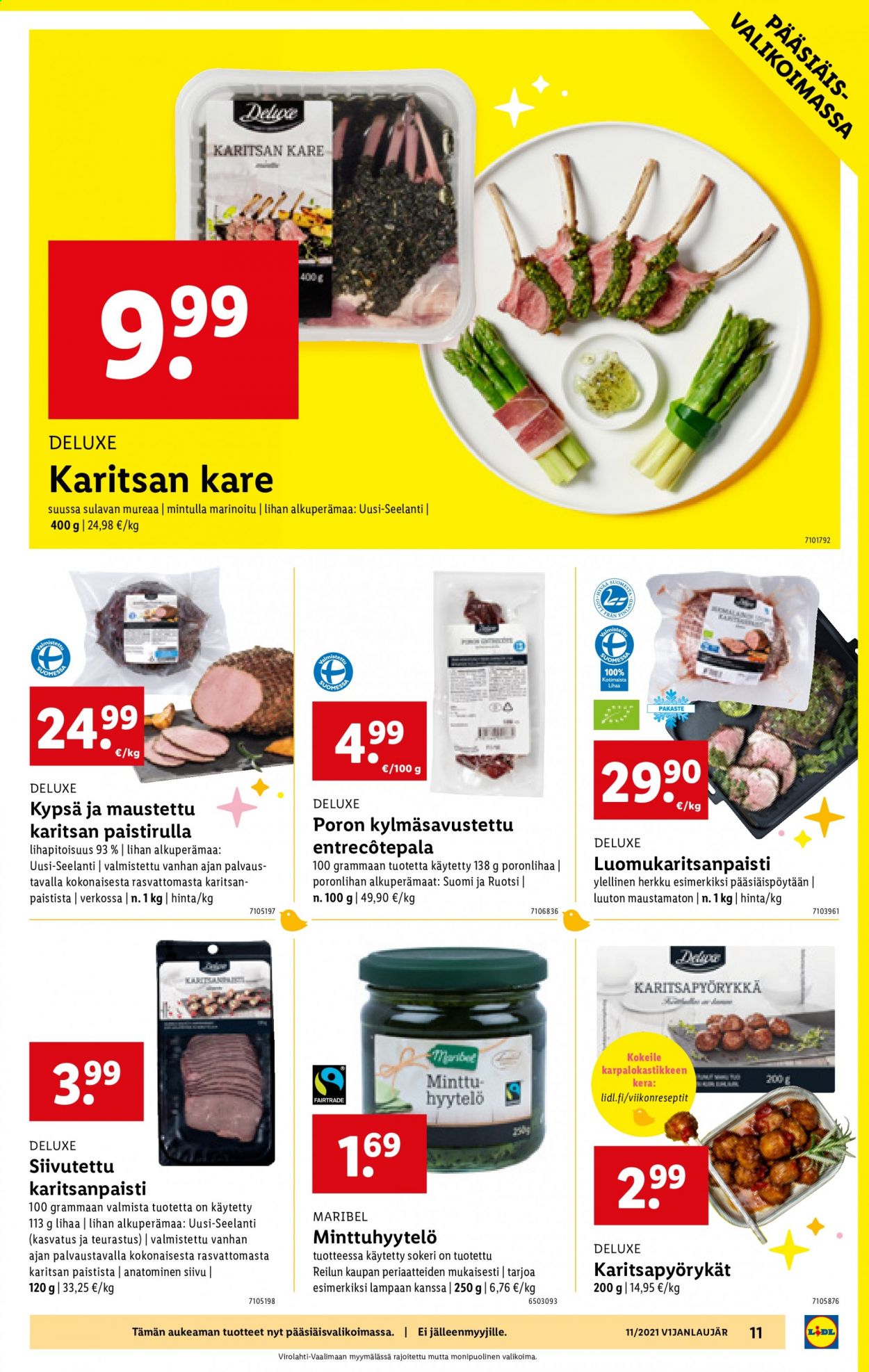 Lidl tarjoukset - 18.03.2021 - 24.03.2021. Sivu 11