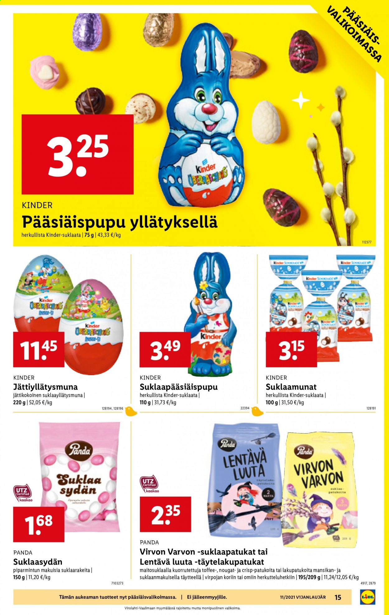 Lidl tarjoukset - 18.03.2021 - 24.03.2021. Sivu 15