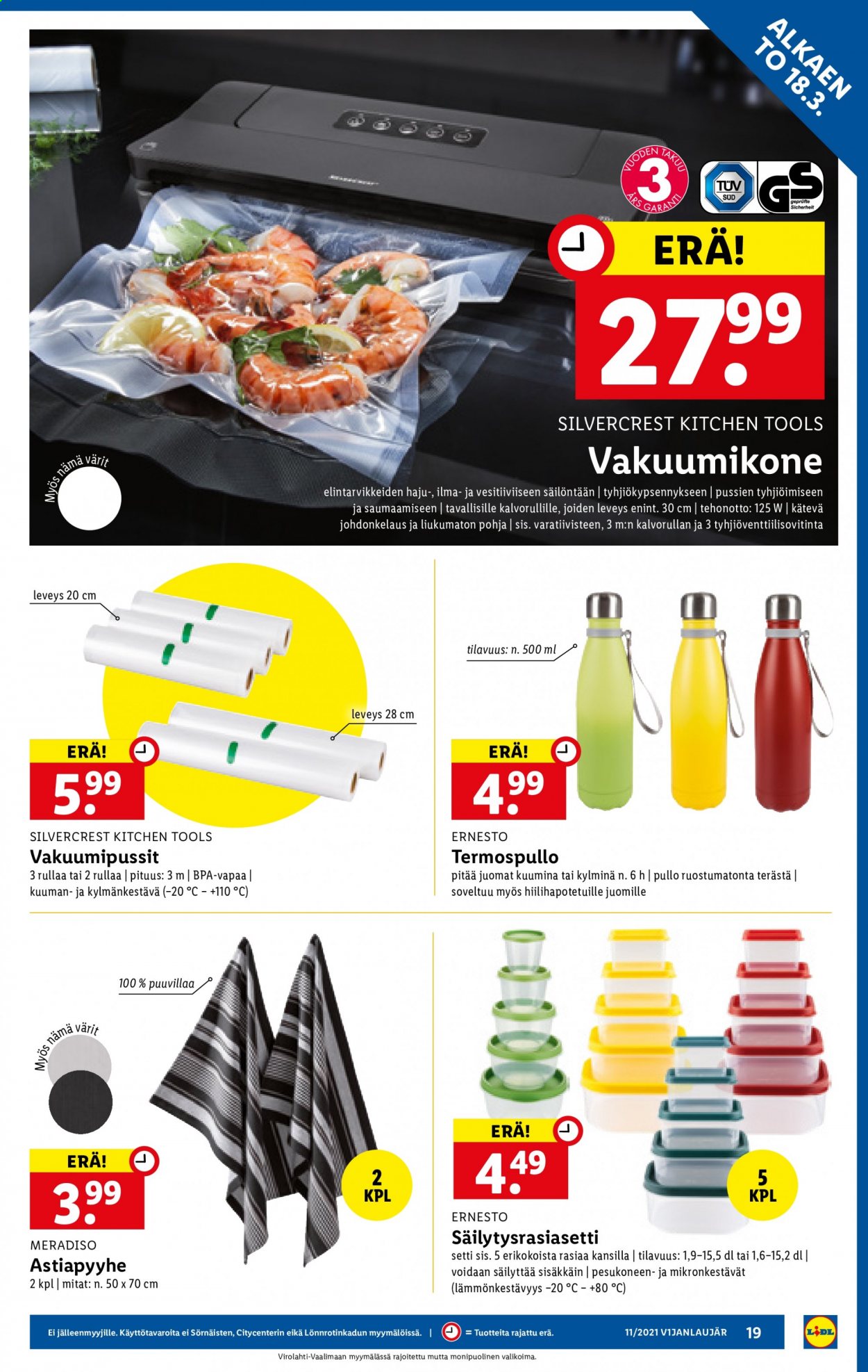 Lidl tarjoukset - 18.03.2021 - 24.03.2021. Sivu 19
