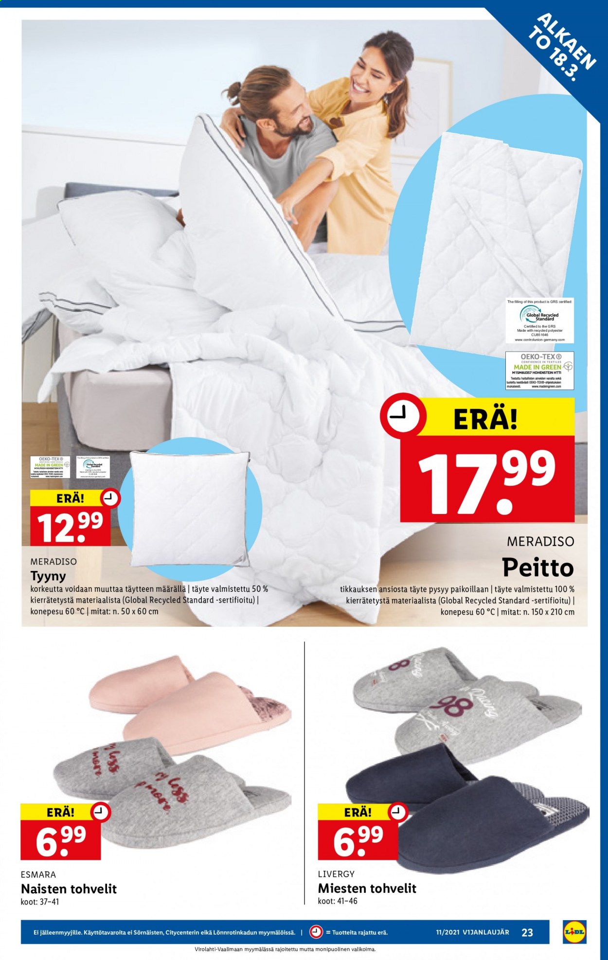 Lidl tarjoukset - 18.03.2021 - 24.03.2021. Sivu 23