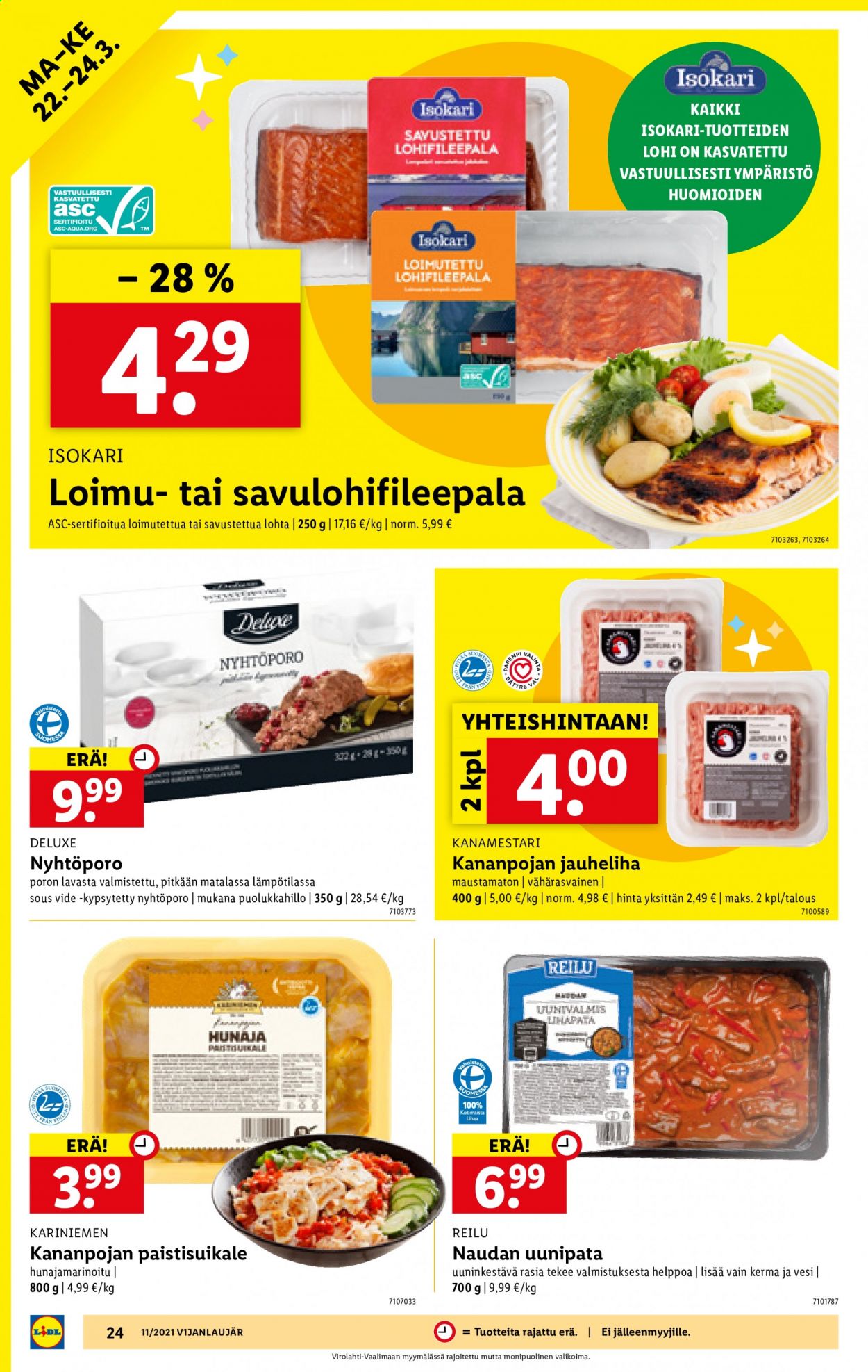 Lidl tarjoukset - 18.03.2021 - 24.03.2021. Sivu 24