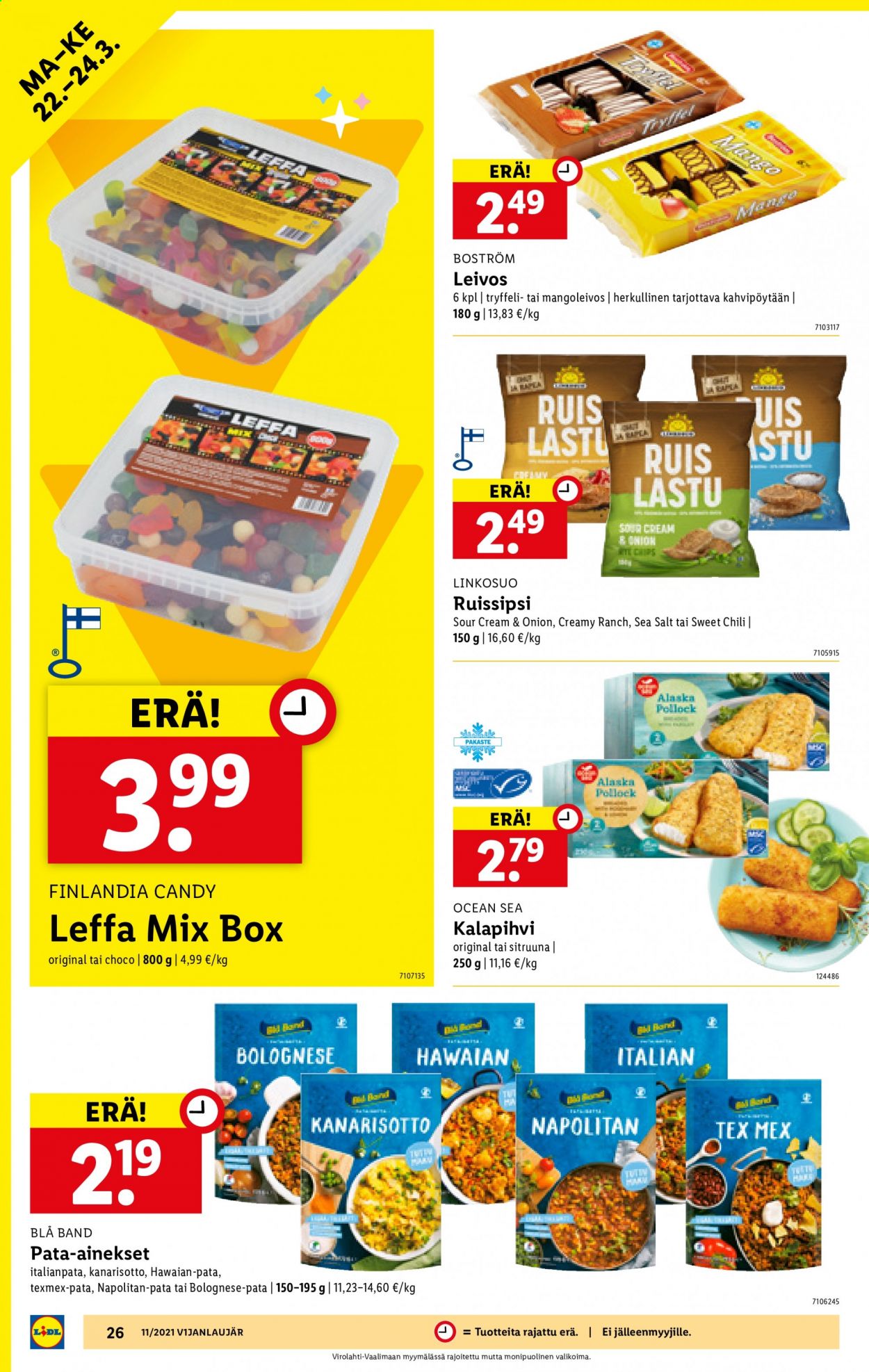 Lidl tarjoukset - 18.03.2021 - 24.03.2021. Sivu 26