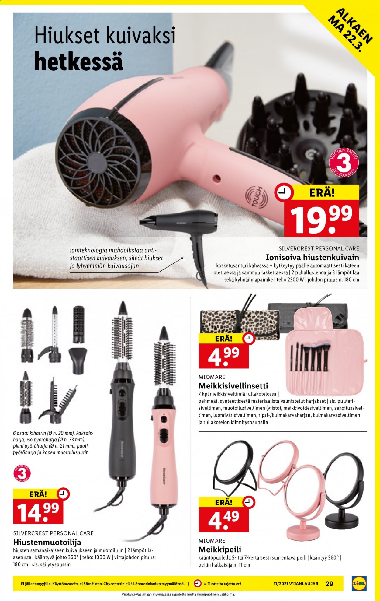 Lidl tarjoukset - 18.03.2021 - 24.03.2021. Sivu 29