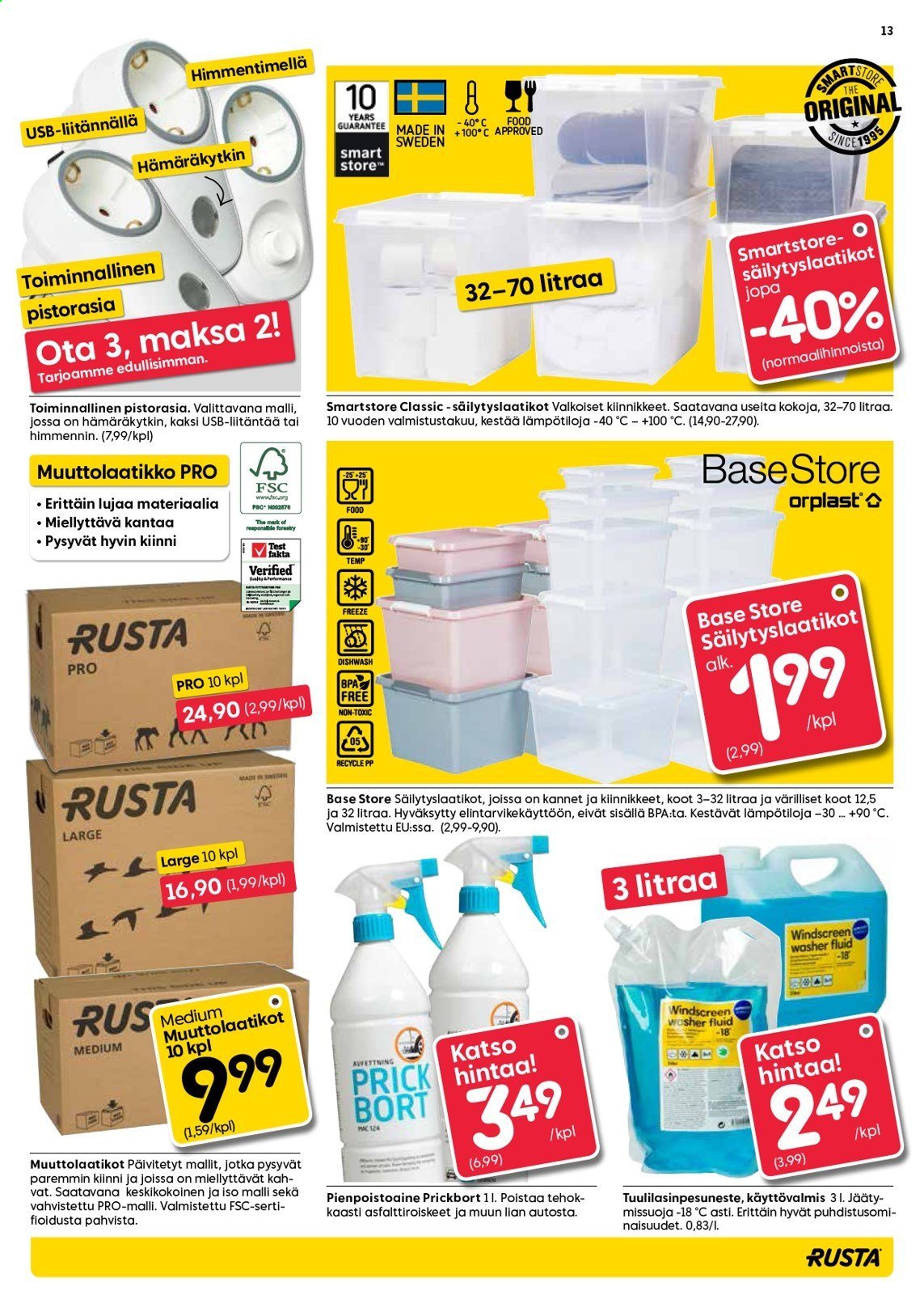Rusta tarjoukset - 17.03.2021 - 23.03.2021. Sivu 13