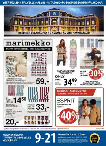 Tuuri tarjoukset  - 18.03.2021 - 24.03.2021.
