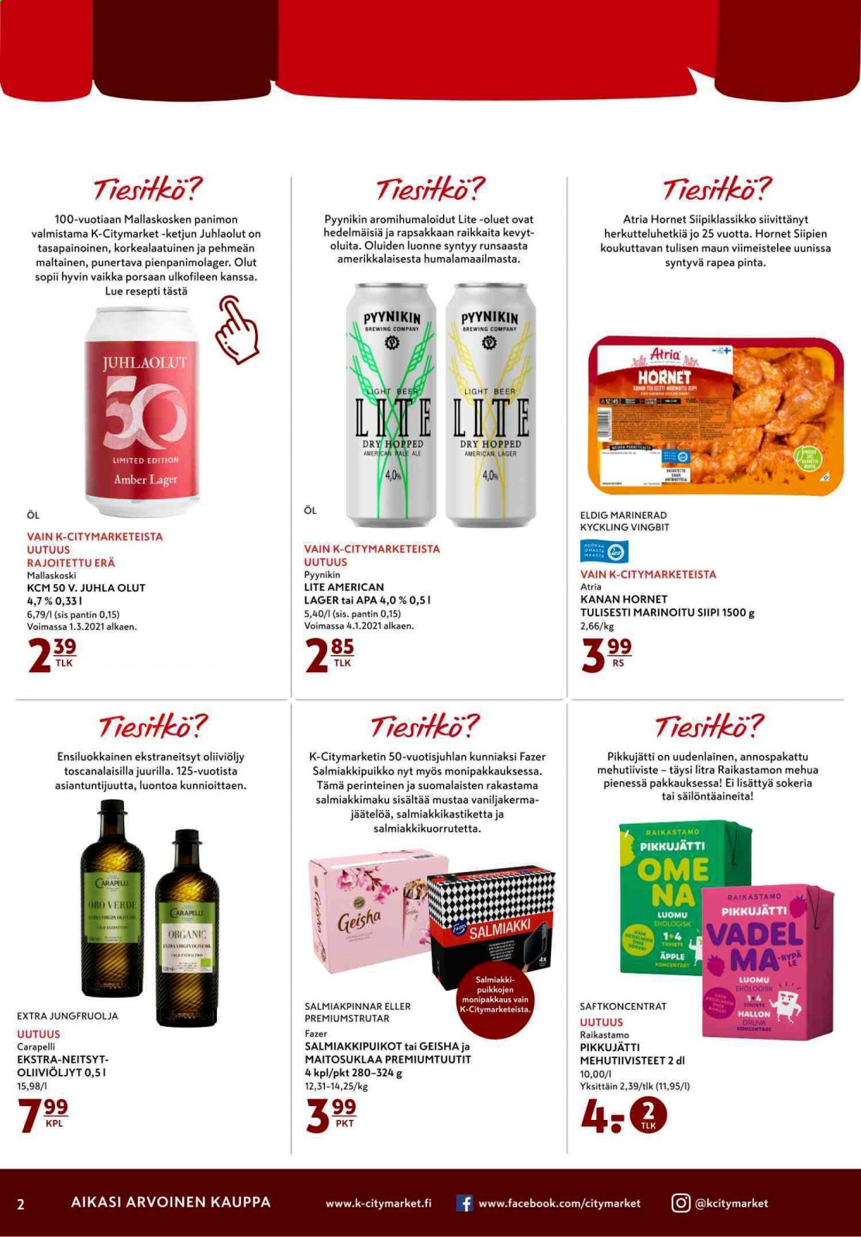 K-citymarket tarjoukset - 22.03.2021 - 24.03.2021. Sivu 2