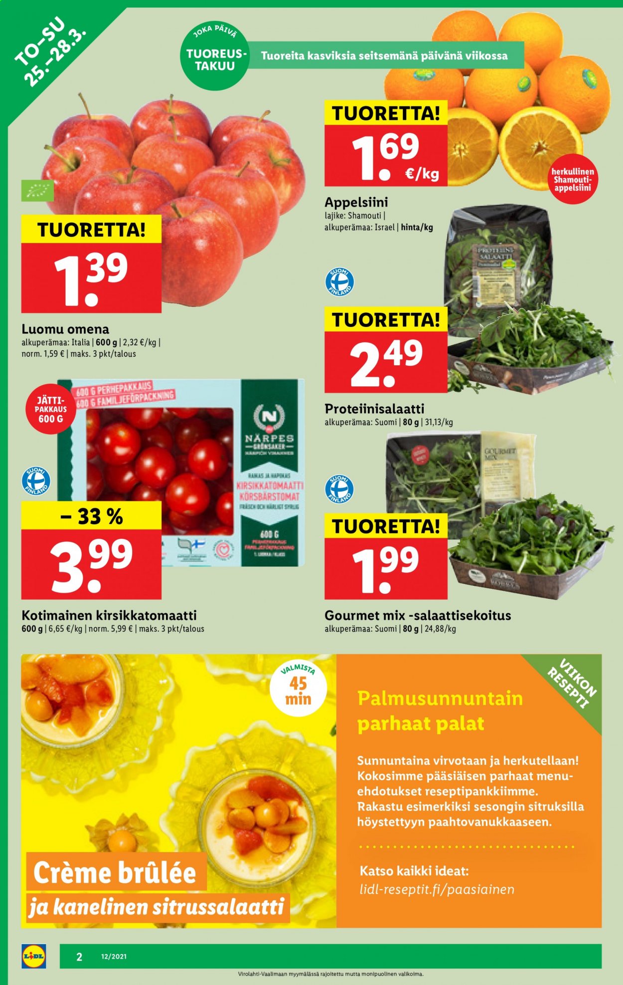 Lidl tarjoukset - 25.03.2021 - 28.03.2021. Sivu 2