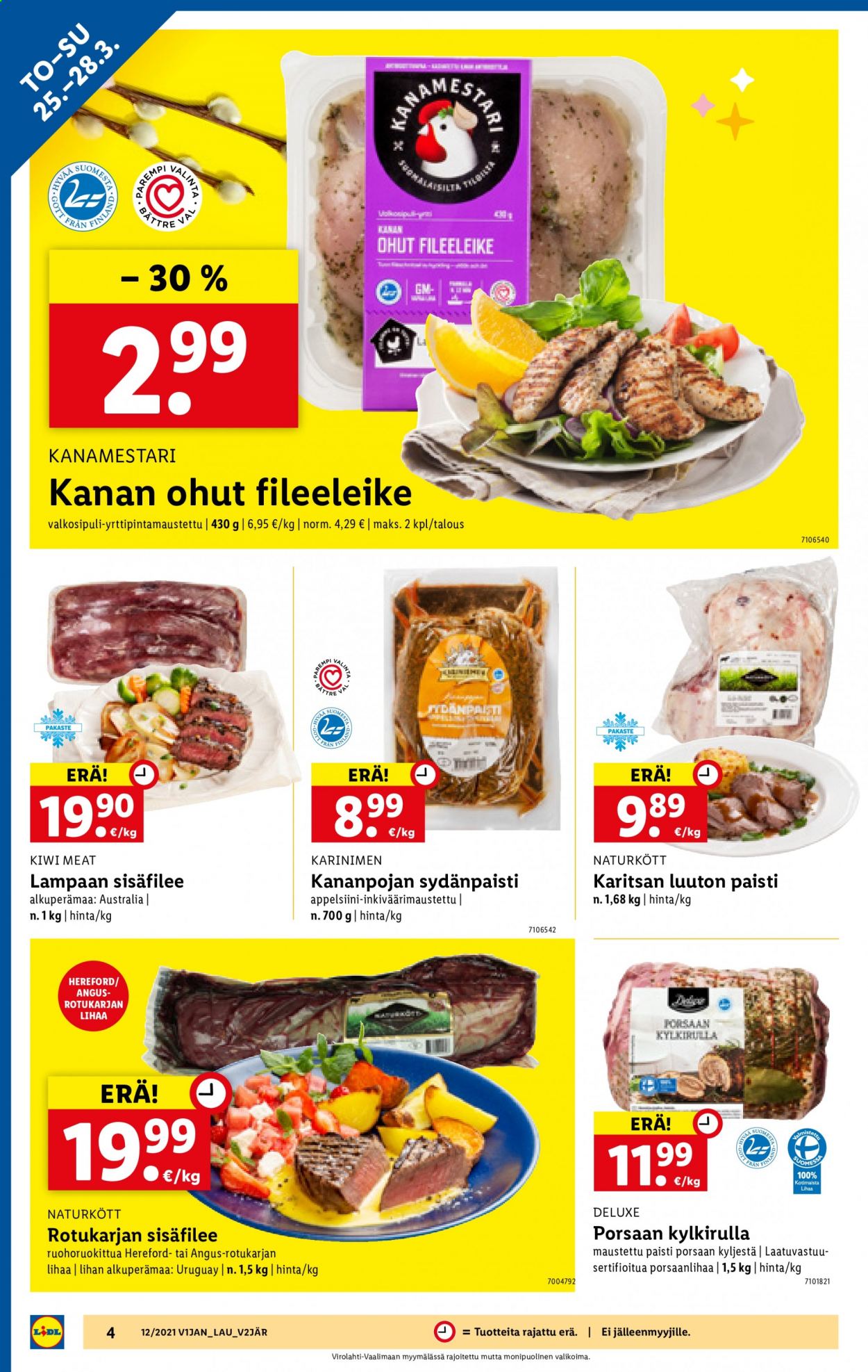 Lidl tarjoukset - 25.03.2021 - 28.03.2021. Sivu 4