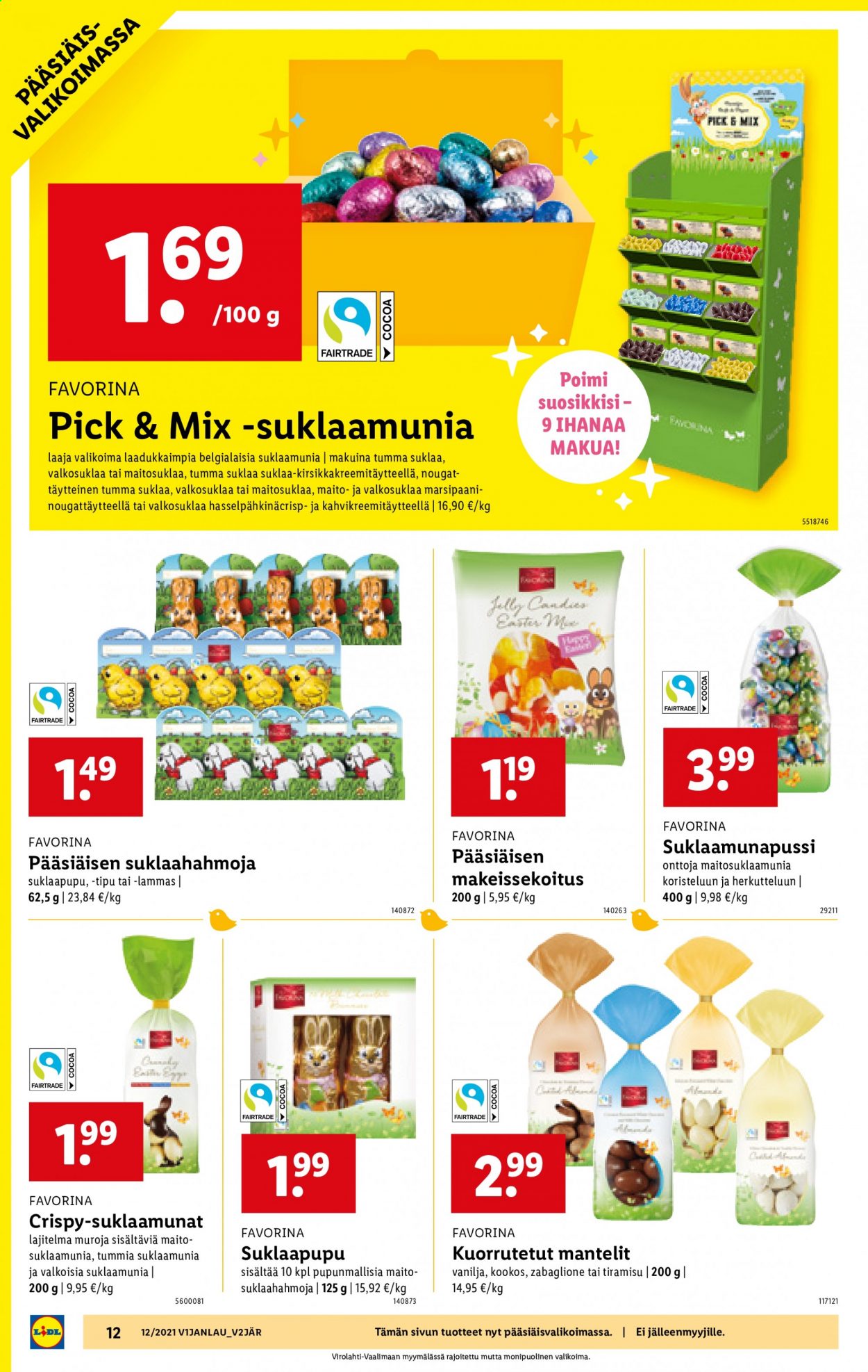 Lidl tarjoukset - 25.03.2021 - 28.03.2021. Sivu 12