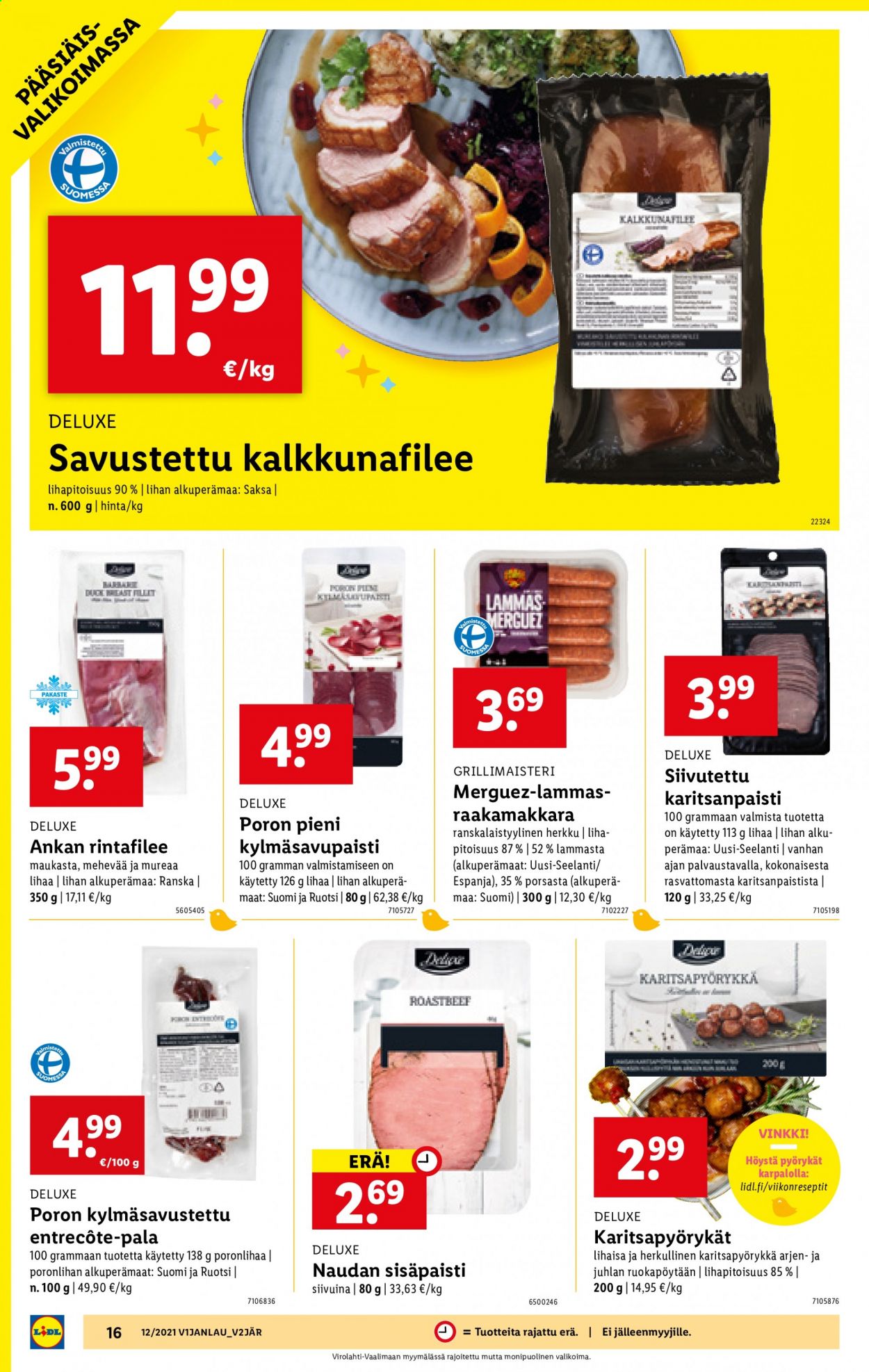 Lidl tarjoukset - 25.03.2021 - 28.03.2021. Sivu 16
