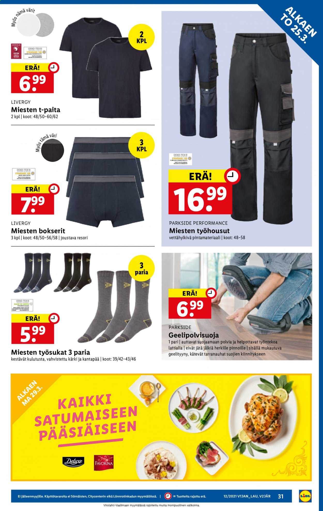 Lidl tarjoukset - 25.03.2021 - 28.03.2021. Sivu 31