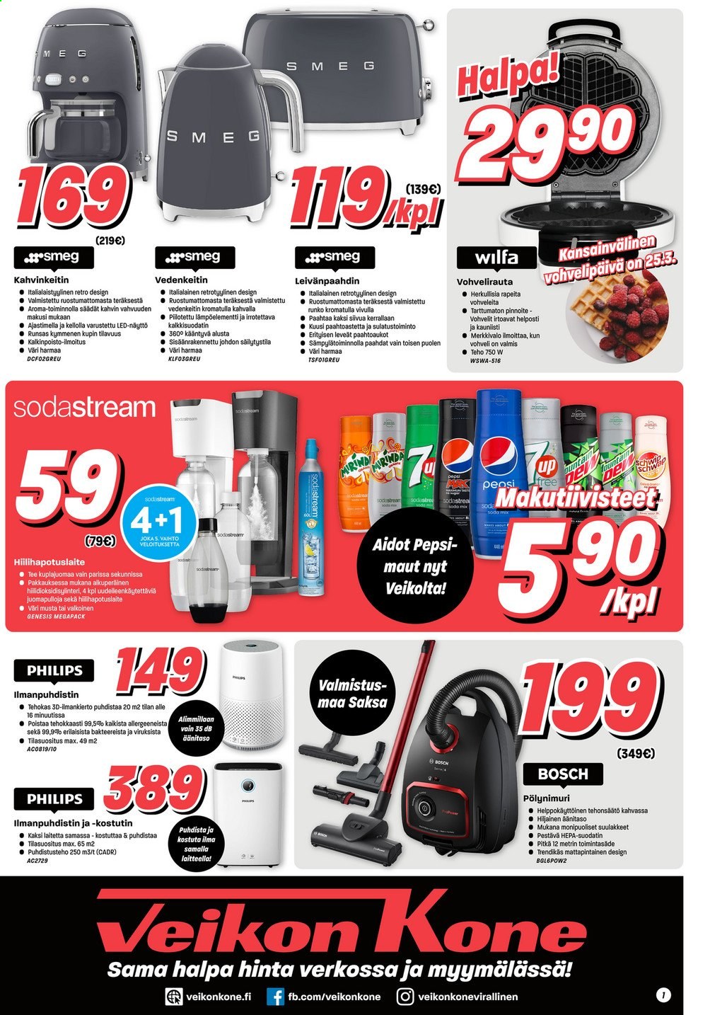 Veikon Kone tarjoukset - 22.03.2021 - 27.03.2021. Sivu 18