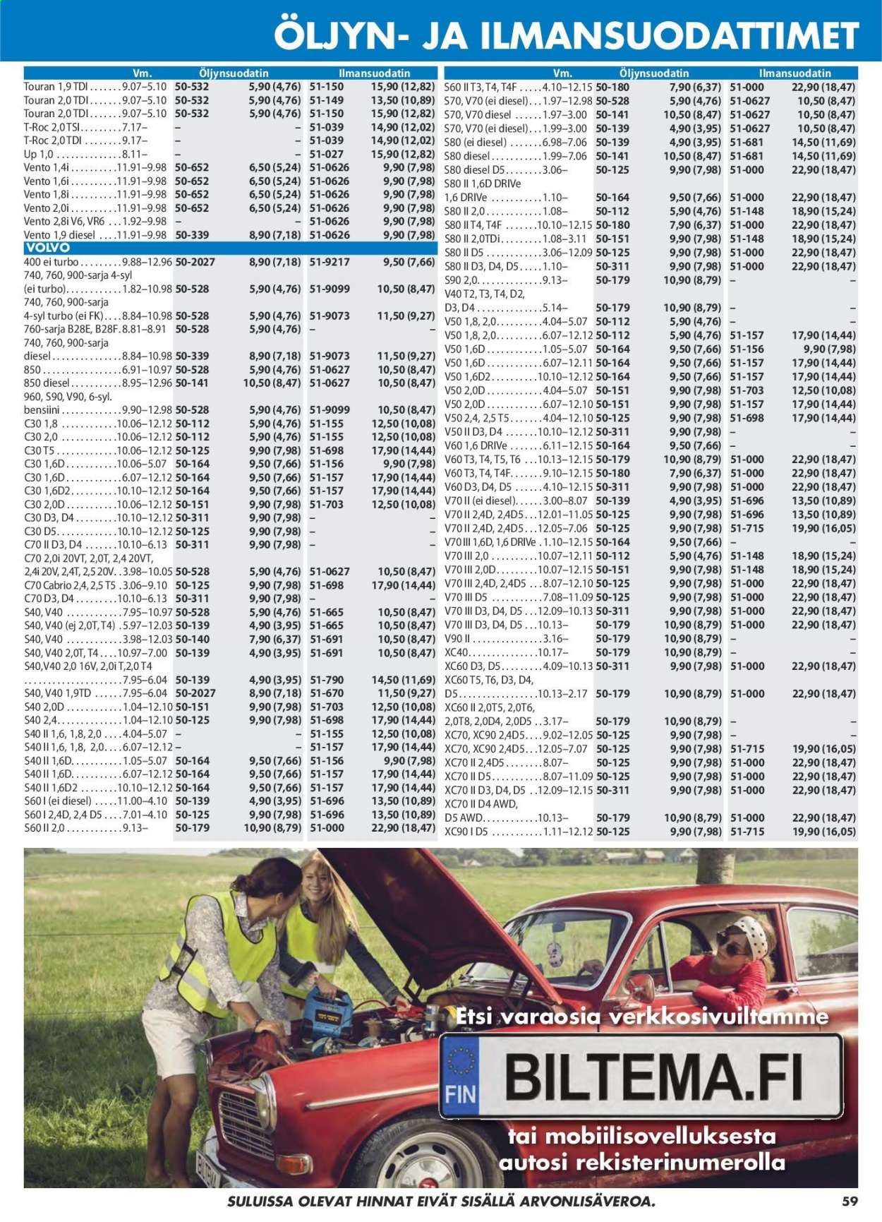 Biltema tarjoukset. Sivu 59