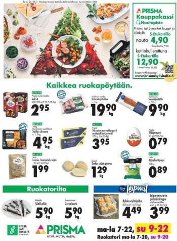 Prisma tarjoukset  - 24.03.2021 - 28.03.2021.