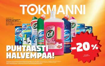 Tokmanni tarjoukset  - 22.03.2021 - 28.03.2021.