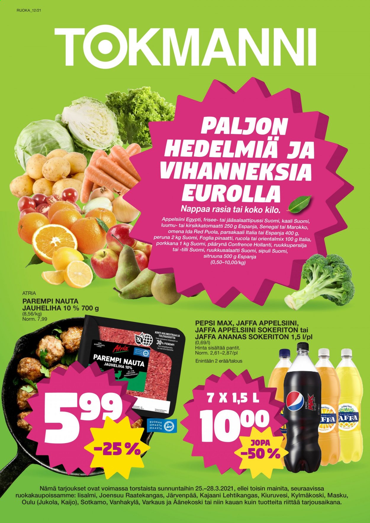 Tokmanni tarjoukset - 25.03.2021 - 28.03.2021. Sivu 1