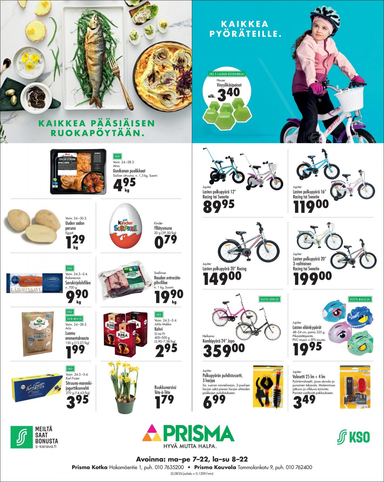 Prisma tarjoukset - 24.03.2021 - 05.04.2021. Sivu 1
