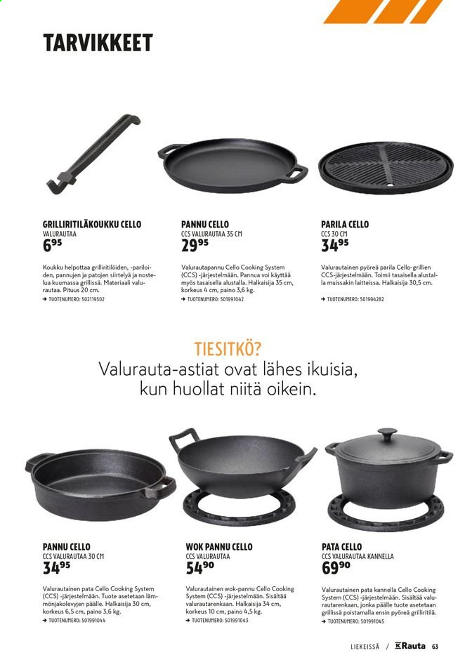 K-Rauta tarjoukset - 24.03.2021 - 31.12.2021. Sivu 63