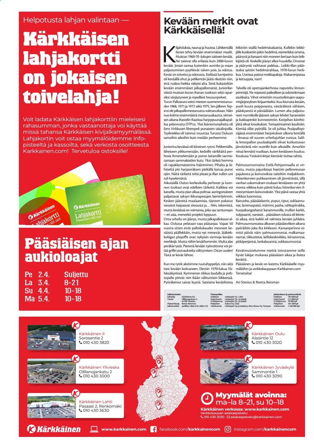 Kärkkäinen tarjoukset - 25.03.2021 - 07.04.2021. Sivu 2