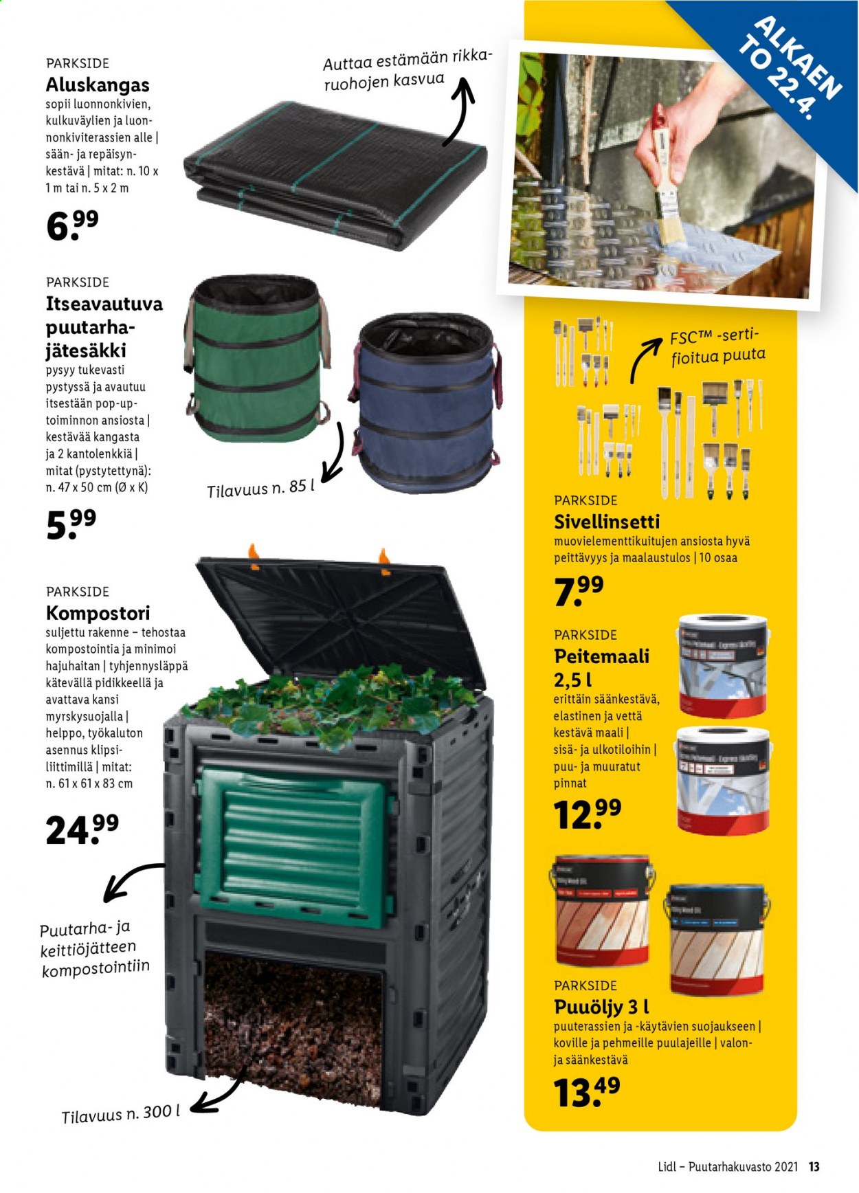 Lidl tarjoukset - 08.04.2021 - 14.06.2021. Sivu 13