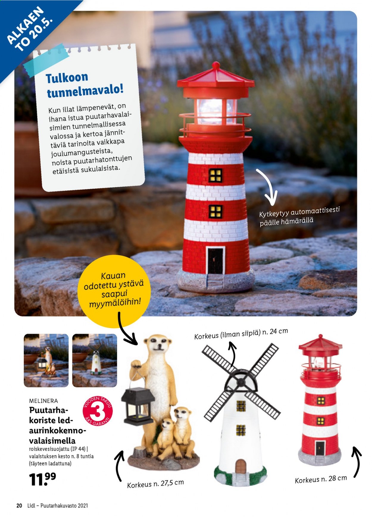 Lidl tarjoukset - 08.04.2021 - 14.06.2021. Sivu 20