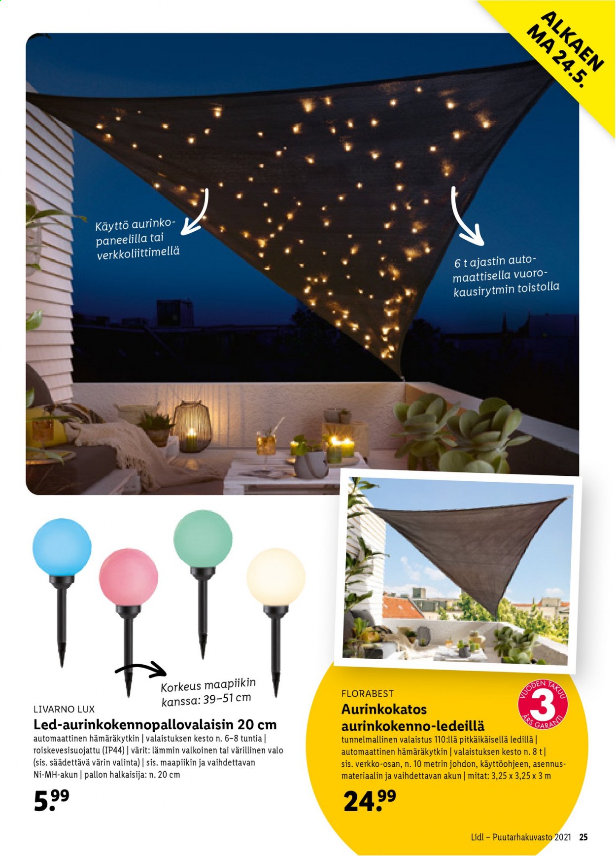 Lidl tarjoukset - 08.04.2021 - 14.06.2021. Sivu 25