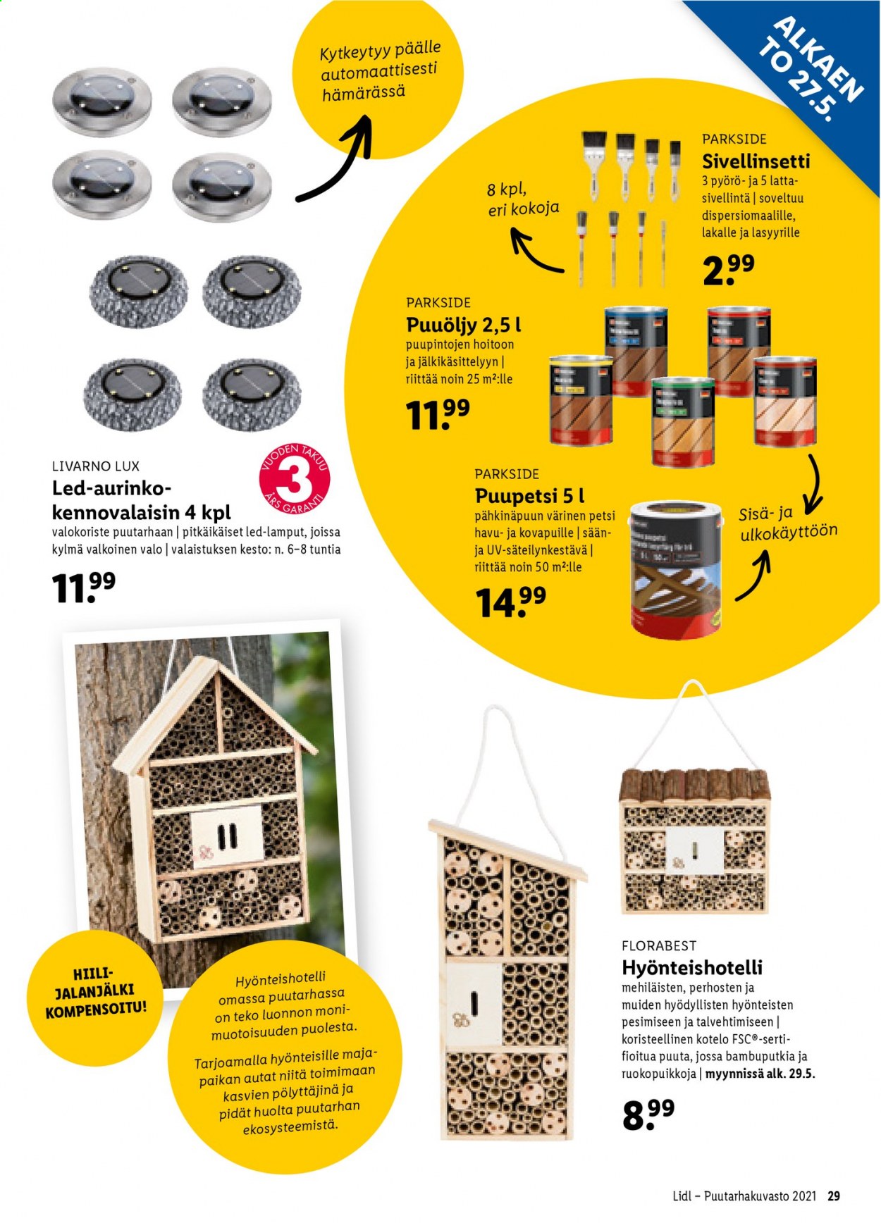Lidl tarjoukset - 08.04.2021 - 14.06.2021. Sivu 29
