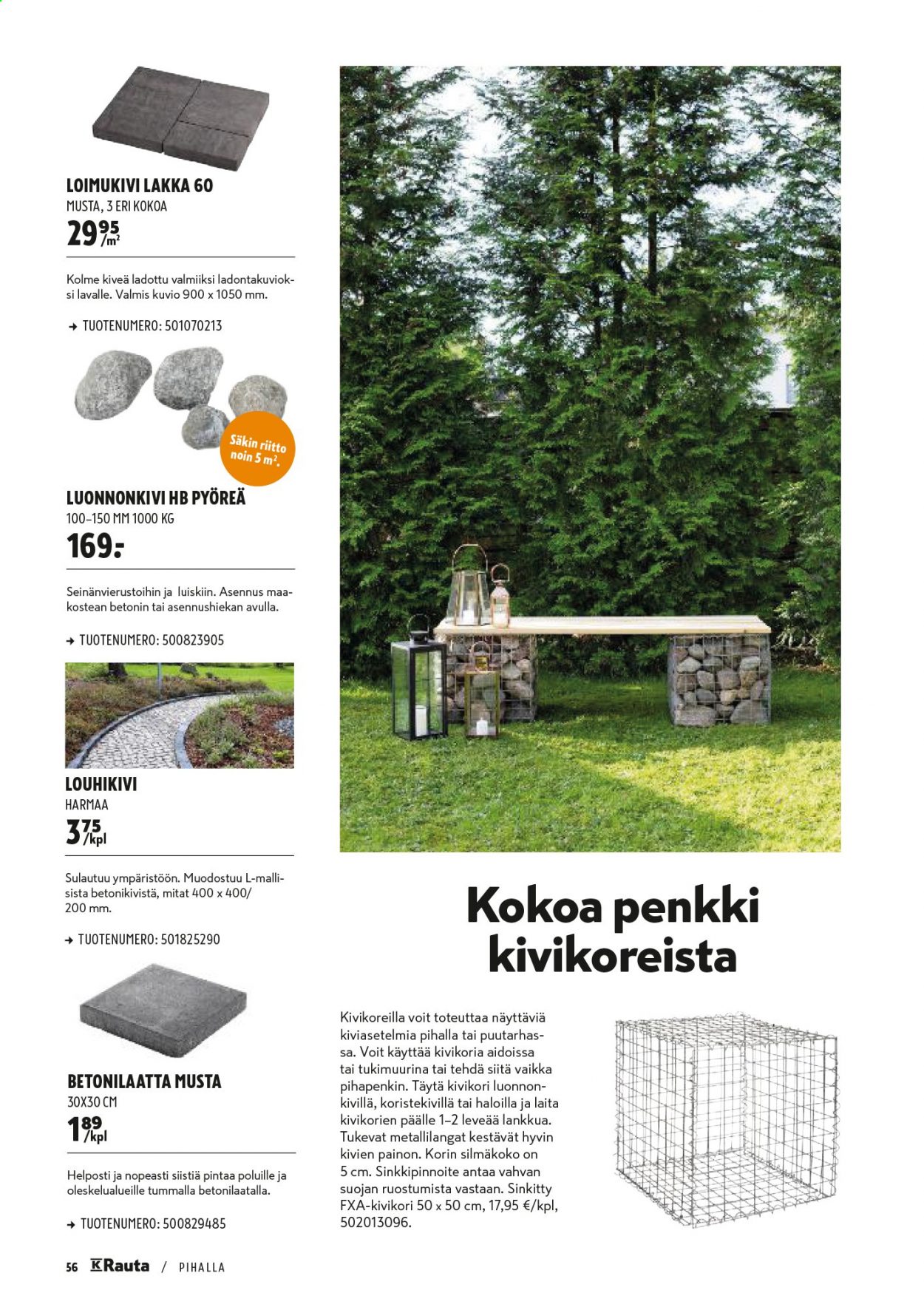 K-Rauta tarjoukset - 25.03.2021 - 31.12.2021. Sivu 56