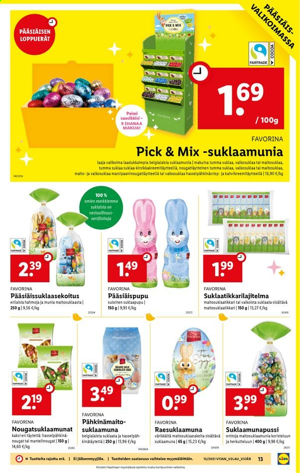 Lidl tarjoukset - 29.03.2021 - 07.04.2021. Sivu 13