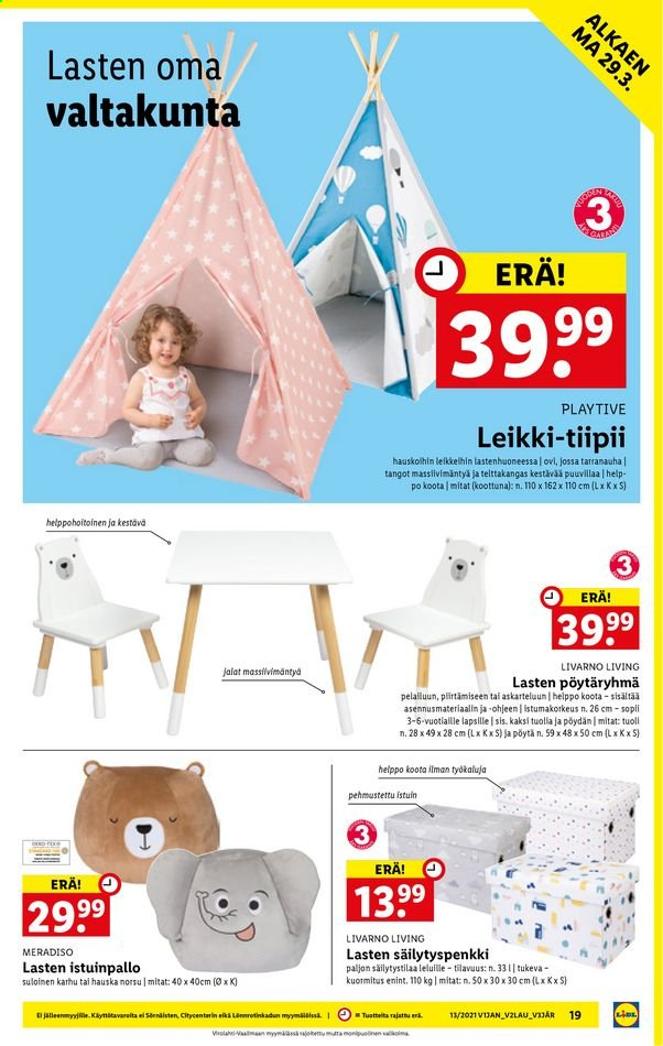 Lidl tarjoukset - 29.03.2021 - 07.04.2021. Sivu 19