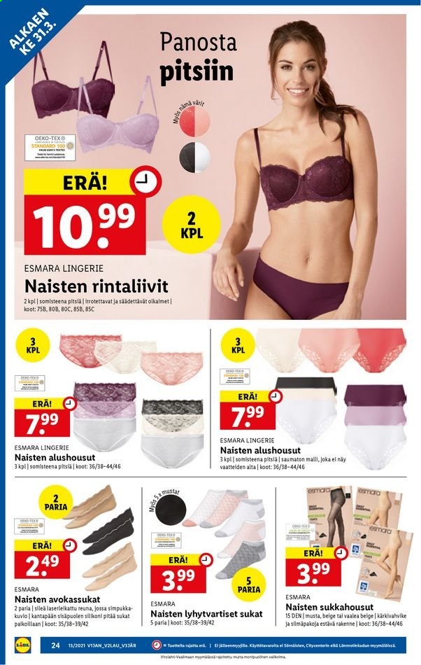 Lidl tarjoukset - 29.03.2021 - 07.04.2021. Sivu 24