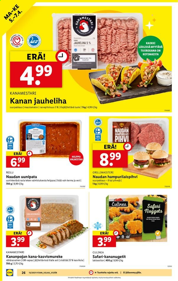 Lidl tarjoukset - 29.03.2021 - 07.04.2021. Sivu 26