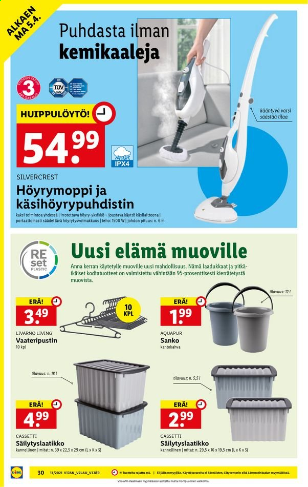 Lidl tarjoukset - 29.03.2021 - 07.04.2021. Sivu 30