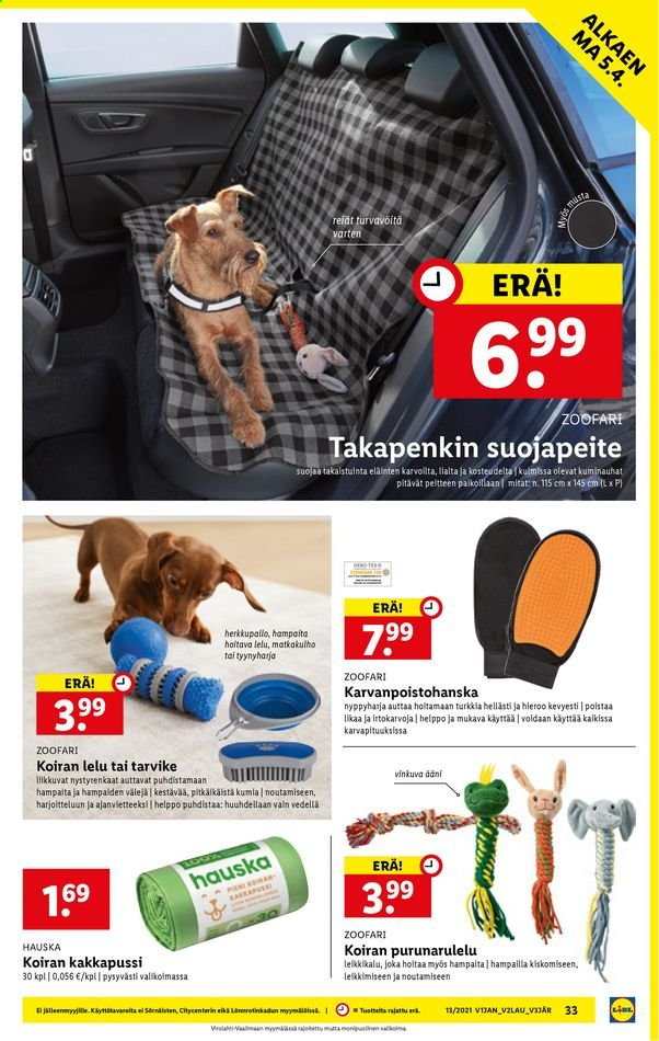 Lidl tarjoukset - 29.03.2021 - 07.04.2021. Sivu 33