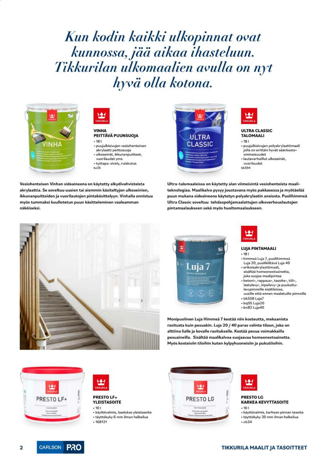 Carlson tarjoukset. Sivu 2