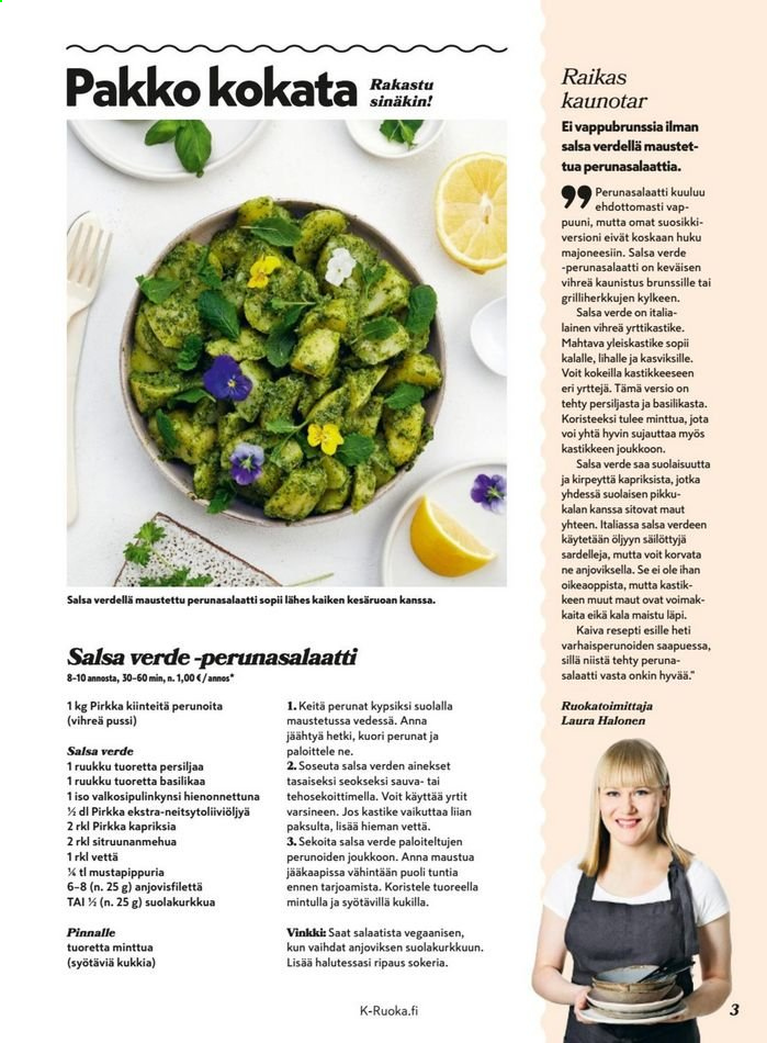 K-market tarjoukset - 31.03.2021 - 27.04.2021. Sivu 3