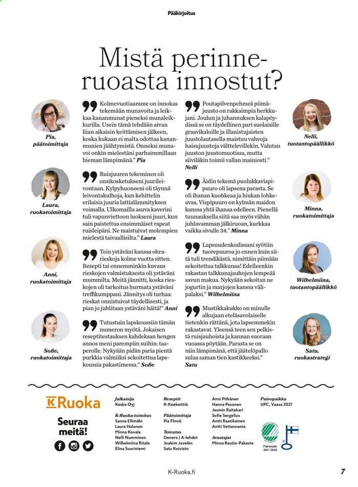 K-market tarjoukset - 31.03.2021 - 27.04.2021. Sivu 7