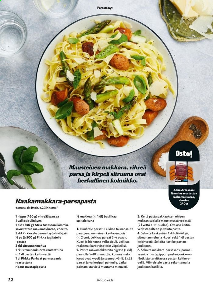 K-market tarjoukset - 31.03.2021 - 27.04.2021. Sivu 12