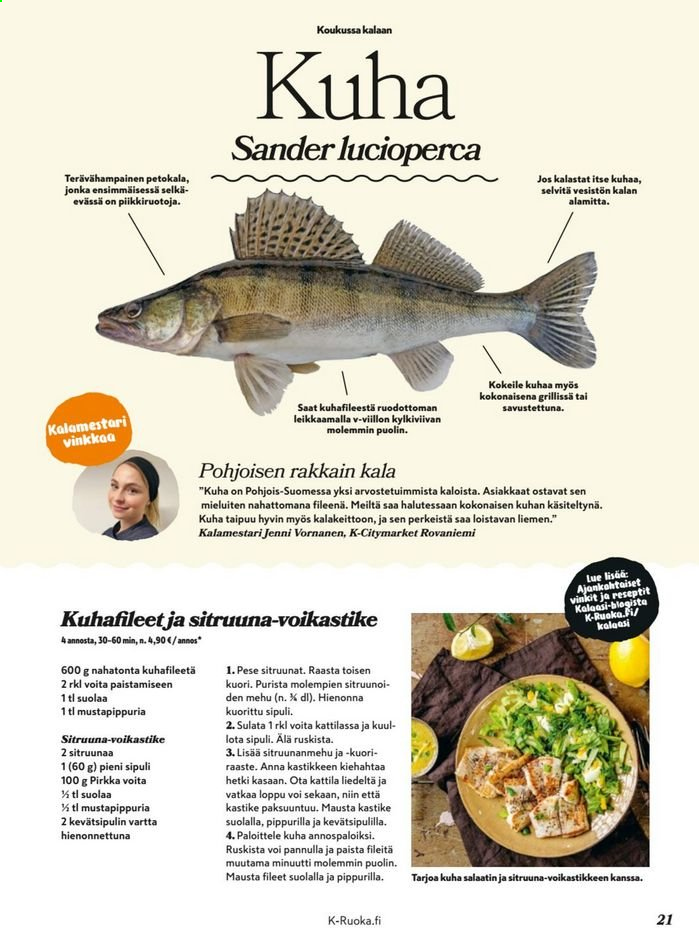 K-market tarjoukset - 31.03.2021 - 27.04.2021. Sivu 21
