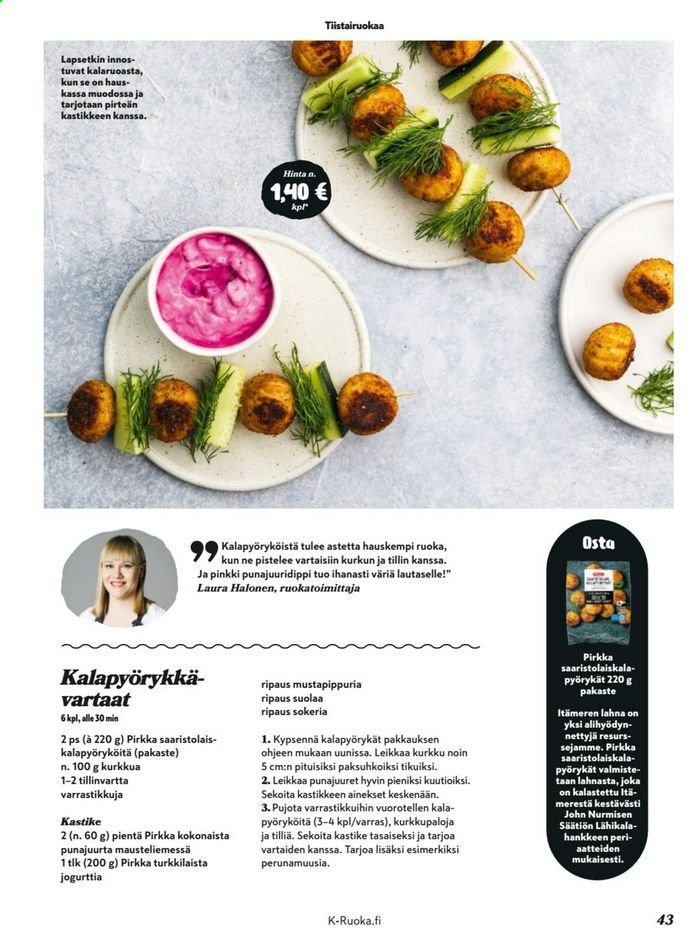 K-market tarjoukset - 31.03.2021 - 27.04.2021. Sivu 43