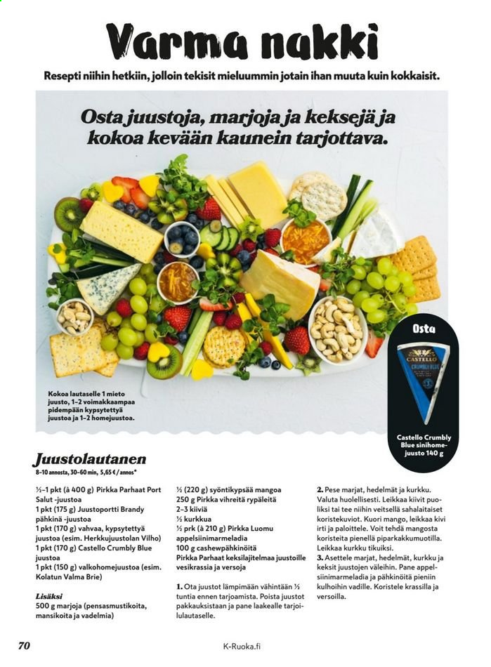 K-market tarjoukset - 31.03.2021 - 27.04.2021. Sivu 70