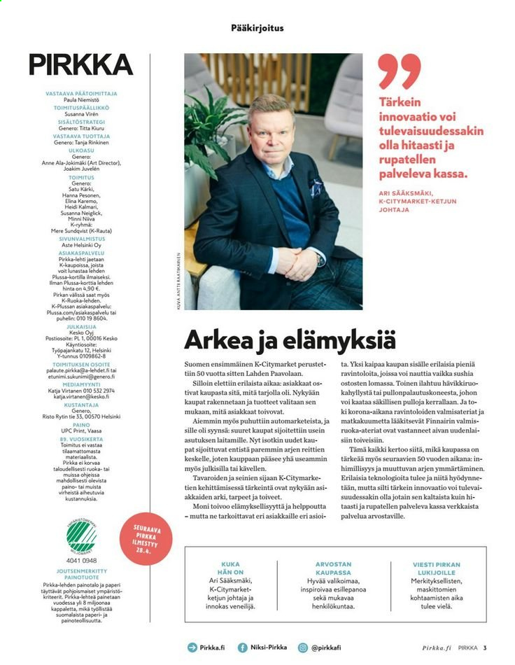 K-market tarjoukset - 31.03.2021 - 27.04.2021. Sivu 3