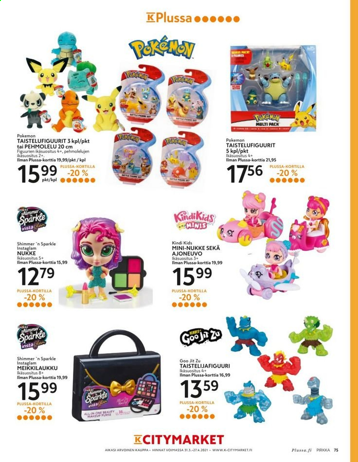 K-market tarjoukset - 31.03.2021 - 27.04.2021. Sivu 75