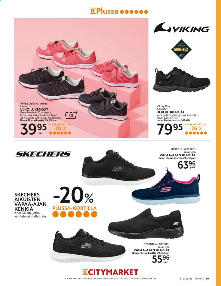 K-citymarket tarjoukset - 31.03.2021 - 27.04.2021. Sivu 69