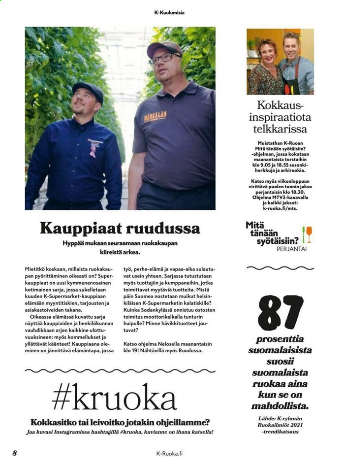 K-citymarket tarjoukset - 31.03.2021 - 27.04.2021. Sivu 8